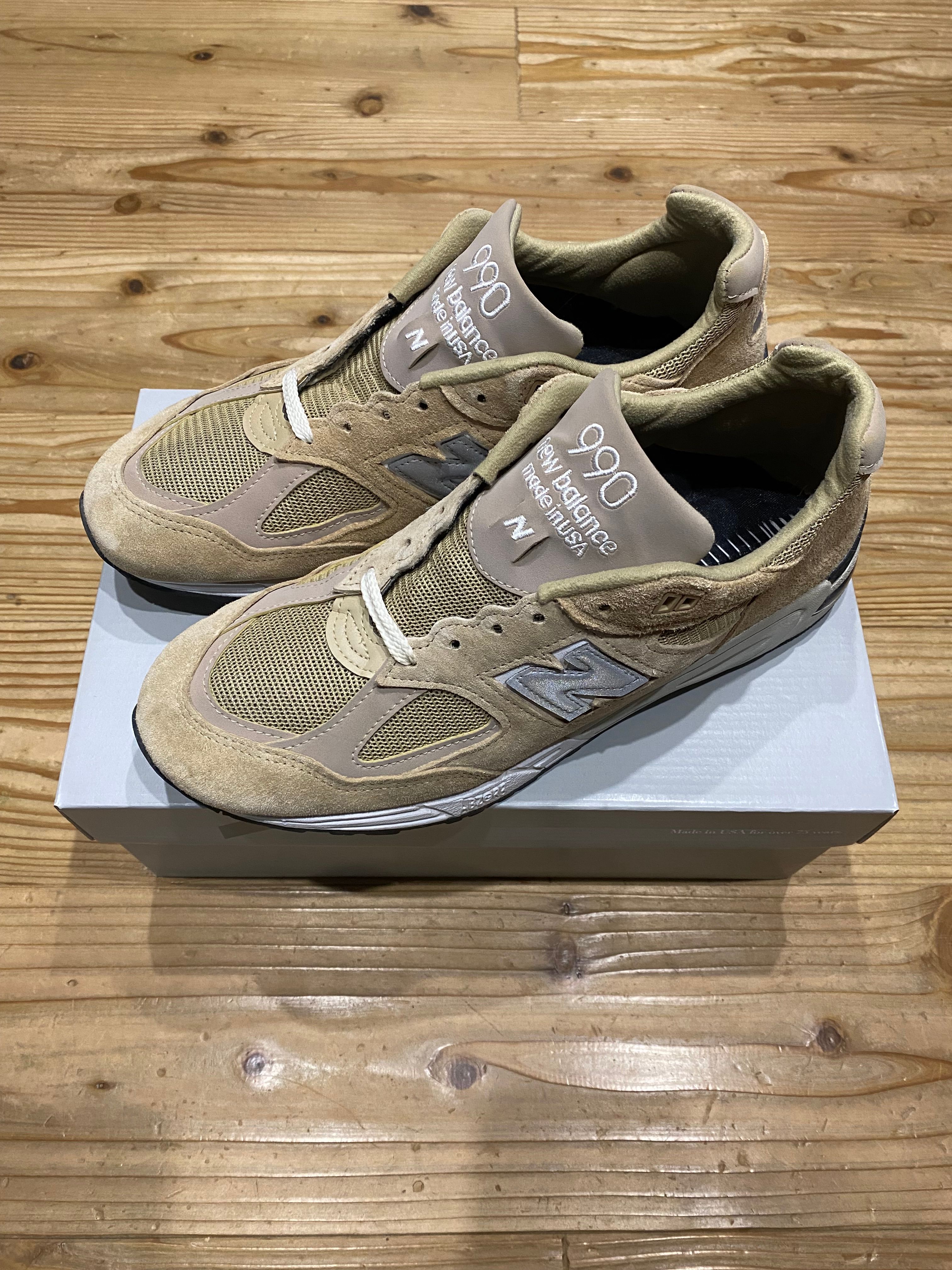 KITH × New Balance 990V2 "Tan"