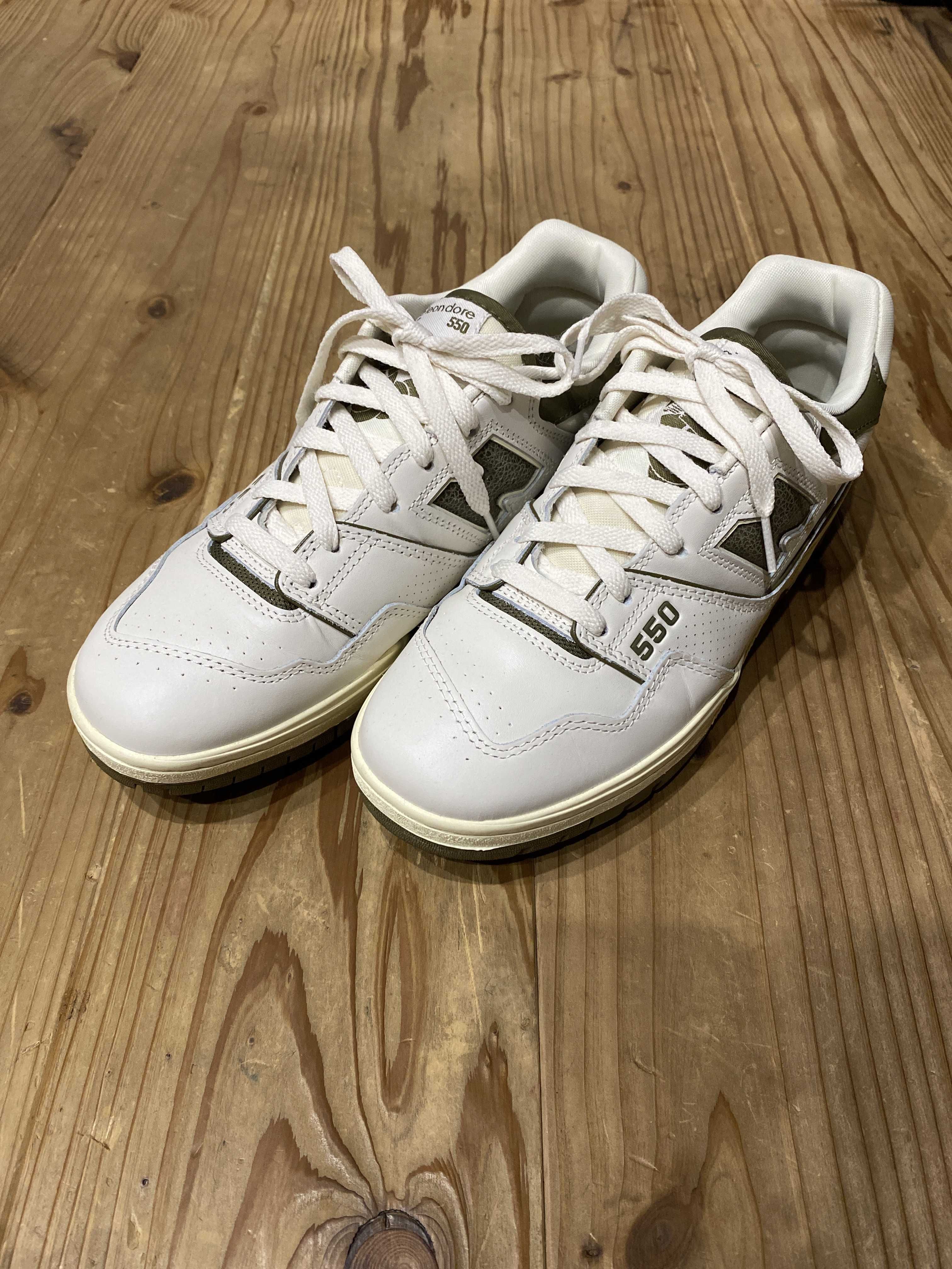 Aime Leon Dore × New Balance 550 "White/Olive"