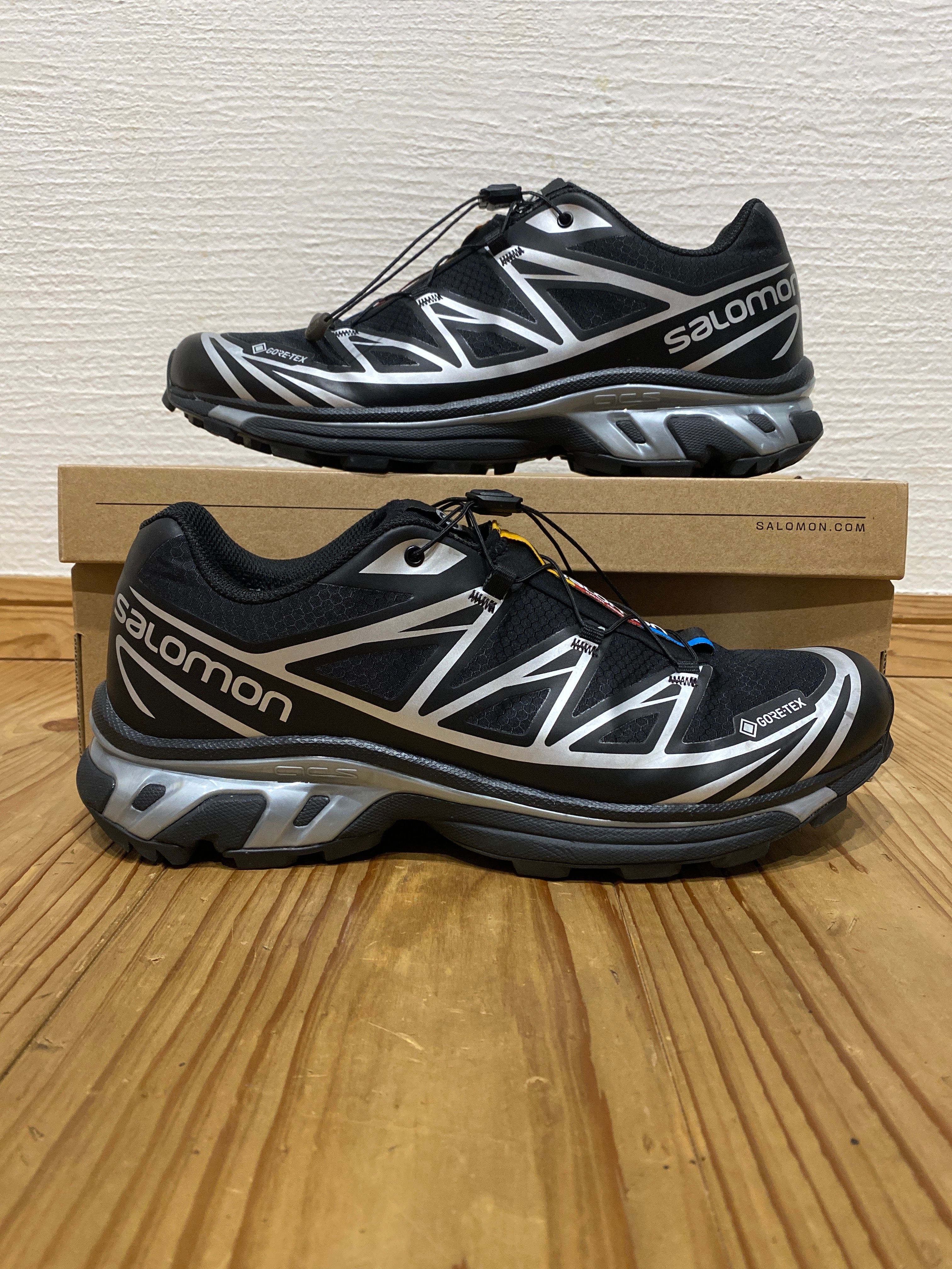 Salomon XT-6 GORE-TEX "Black/Footwear Silver"