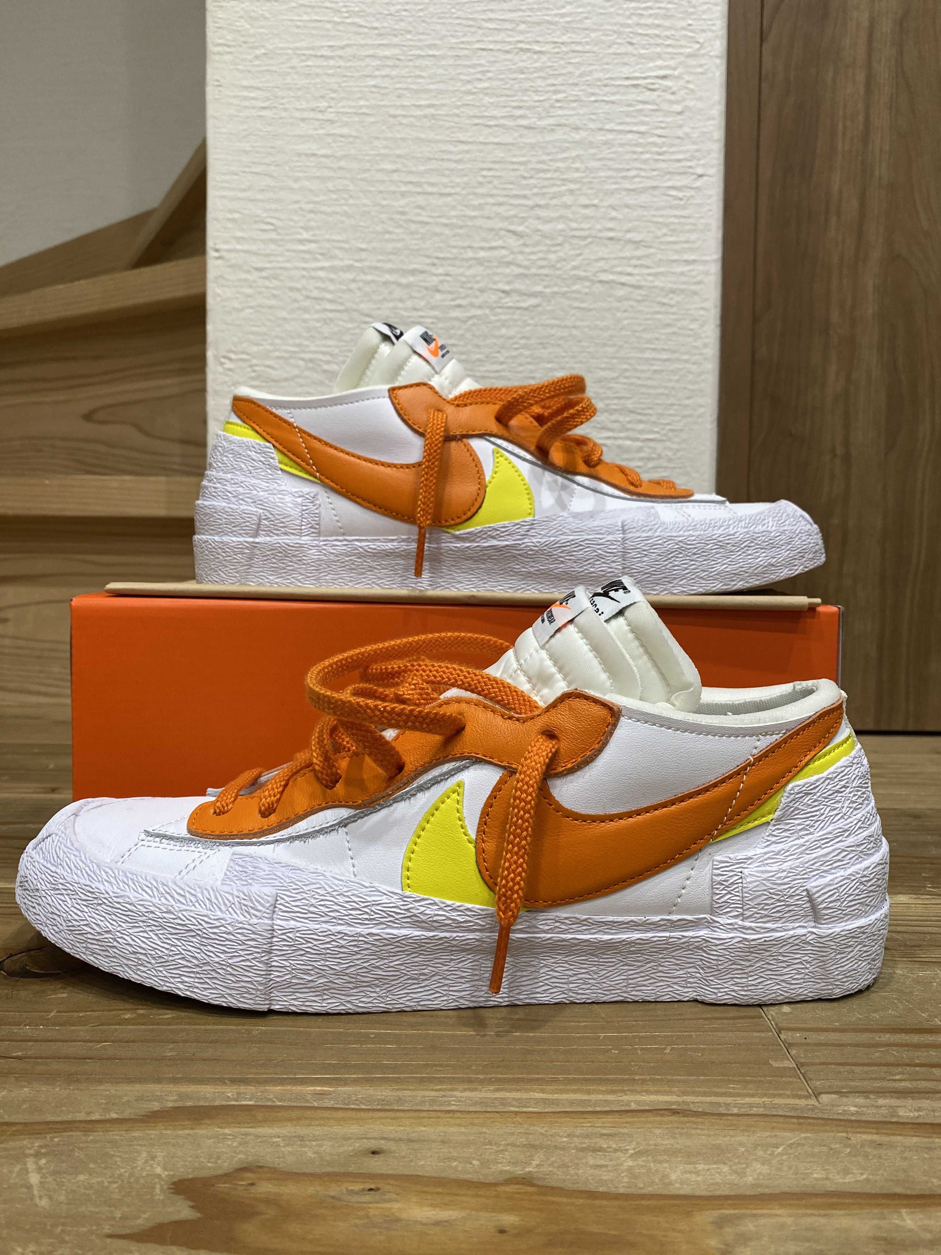 SACAI × NIKE BLAZER LOW "MAGMA ORANGE"