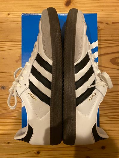 adidas Samba OG "Cloud White/Core Black/Clear Granite"