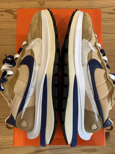 Sacai × Nike Vapor Waffle "Sesame And Blue Void"