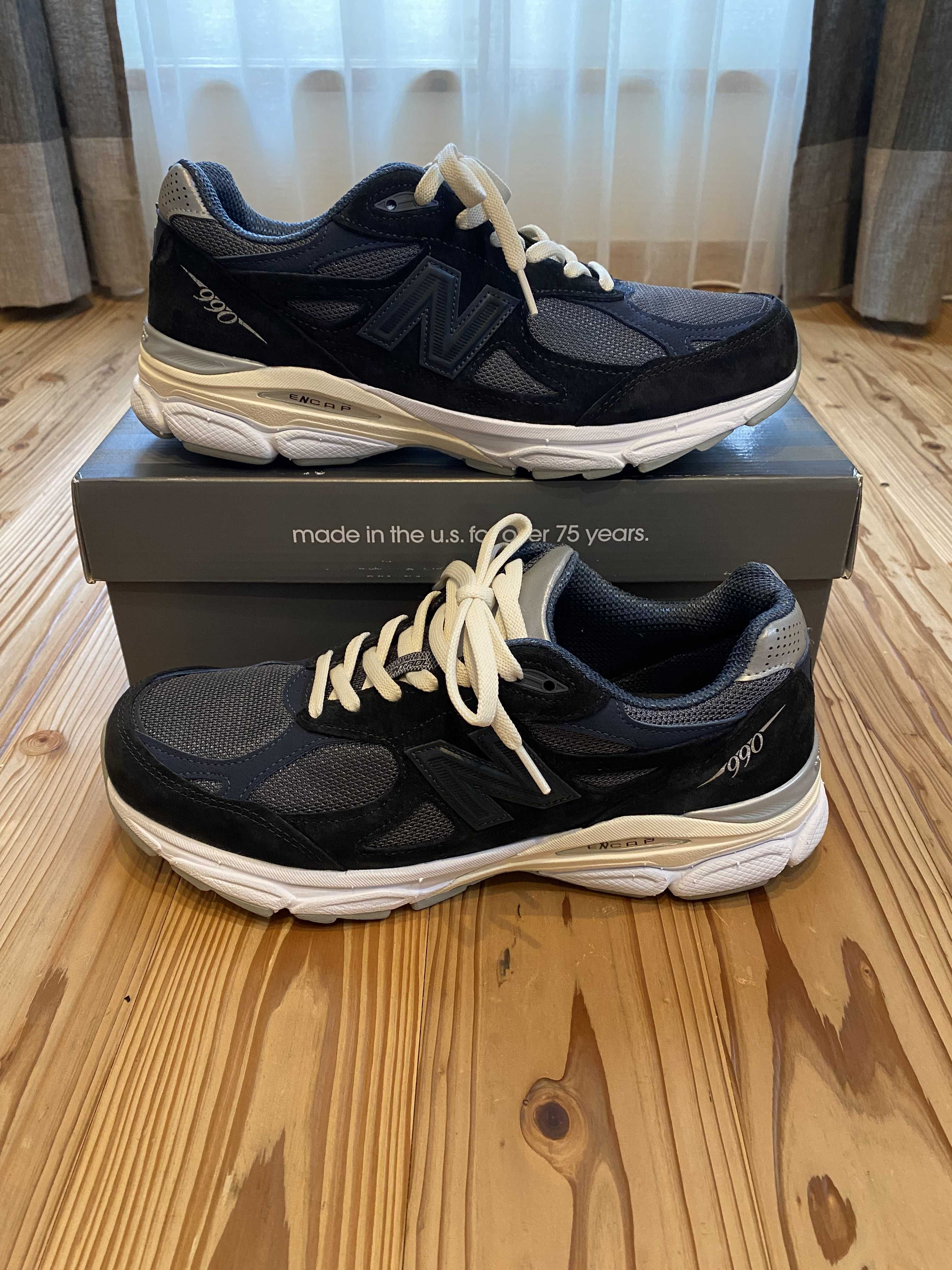 KITH Ronnie Fieg × New Balance 990V3 "Genesis/Navy"