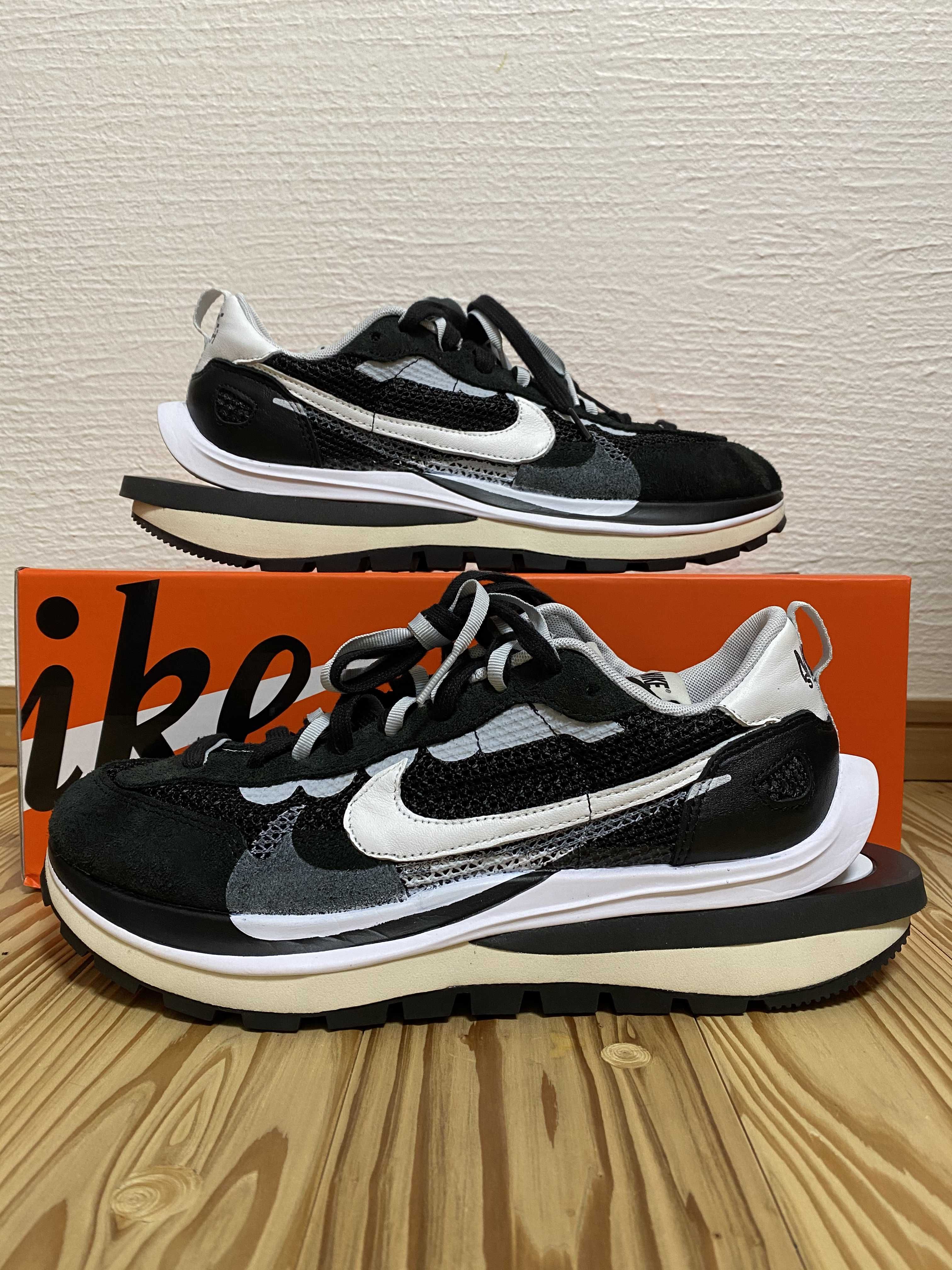 sacai × Nike Vapor Waffle "Black and White"