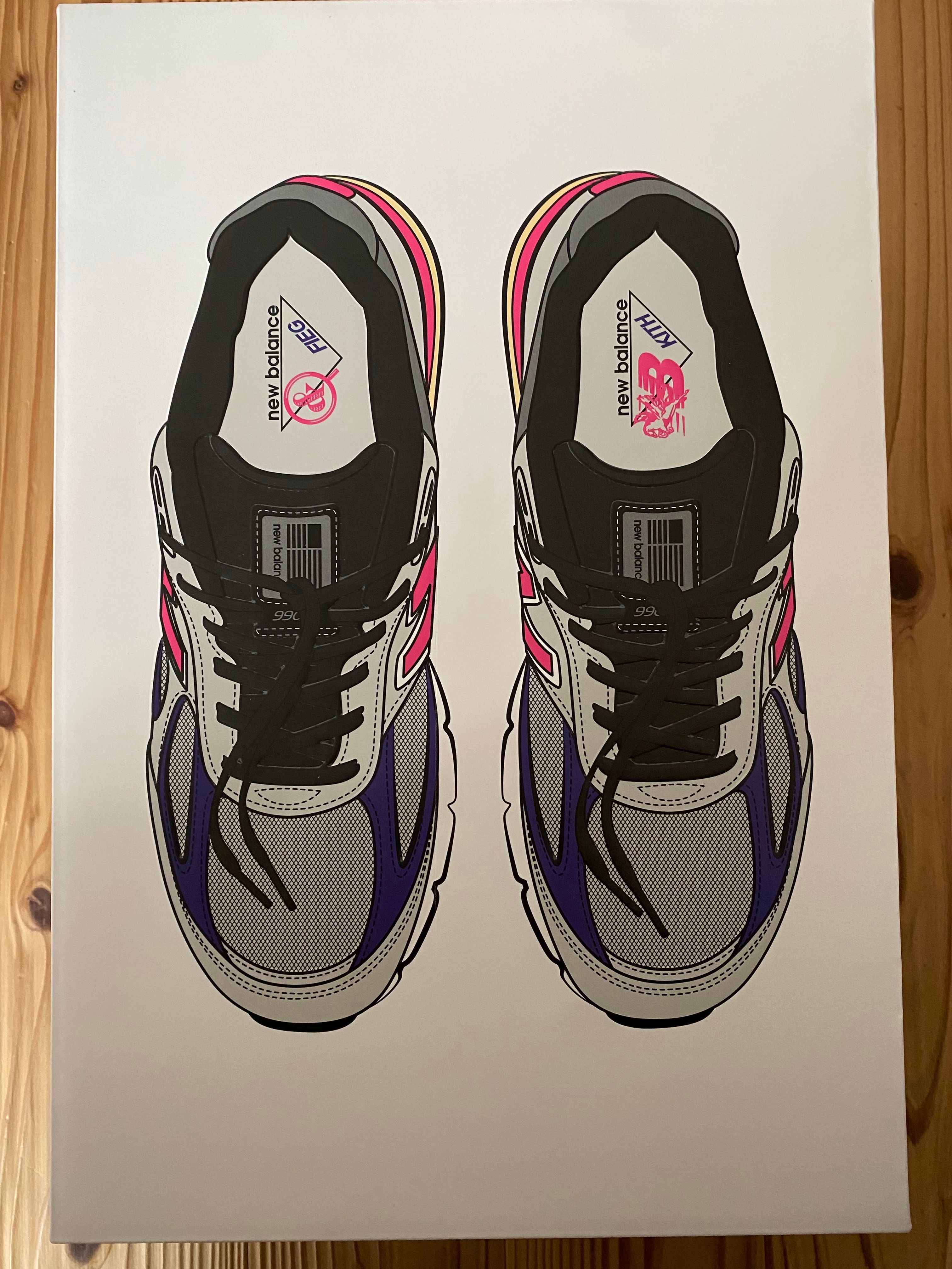 KITH × UNITED ARROWS & SONS × New Balance 990V4 "Smoked Pearl"