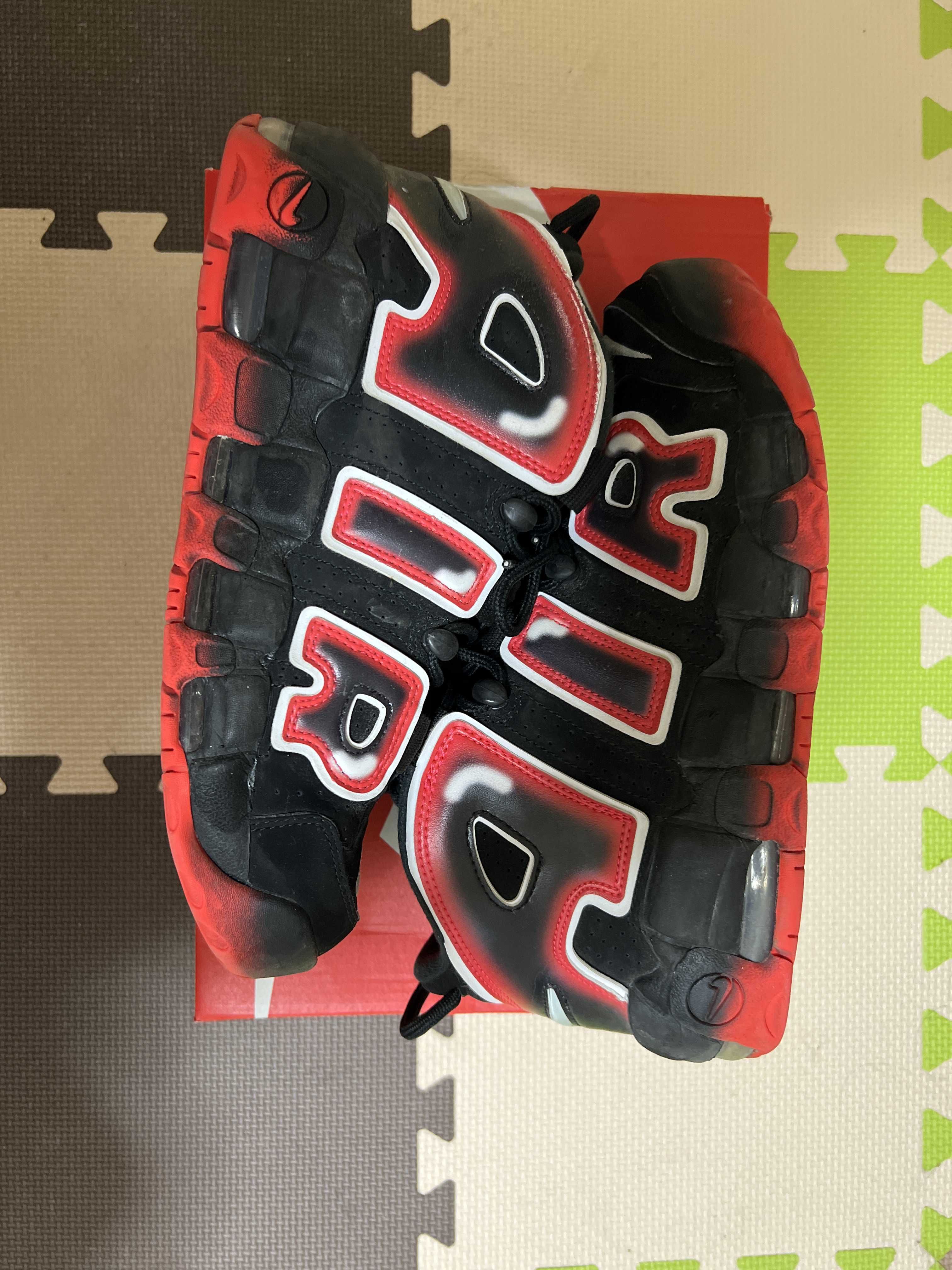 NIKE AIR MORE UPTEMPO "LASER CRIMSON"
