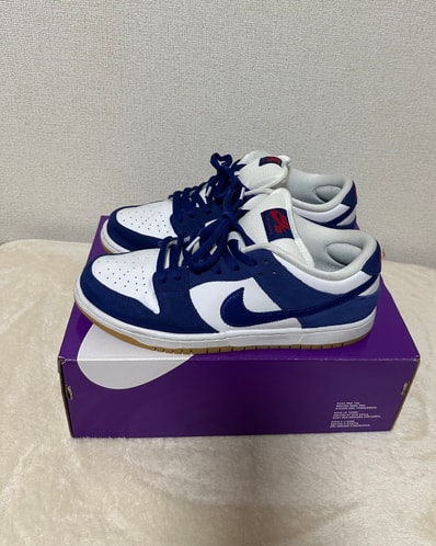 Nike SB Dunk Low "Los Angeles Dodgers/Deep Royal Blue"