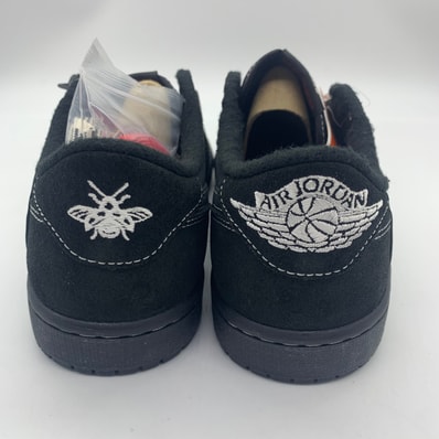 Travis Scott × Nike Air Jordan 1 Low OG SP "Black Phantom"