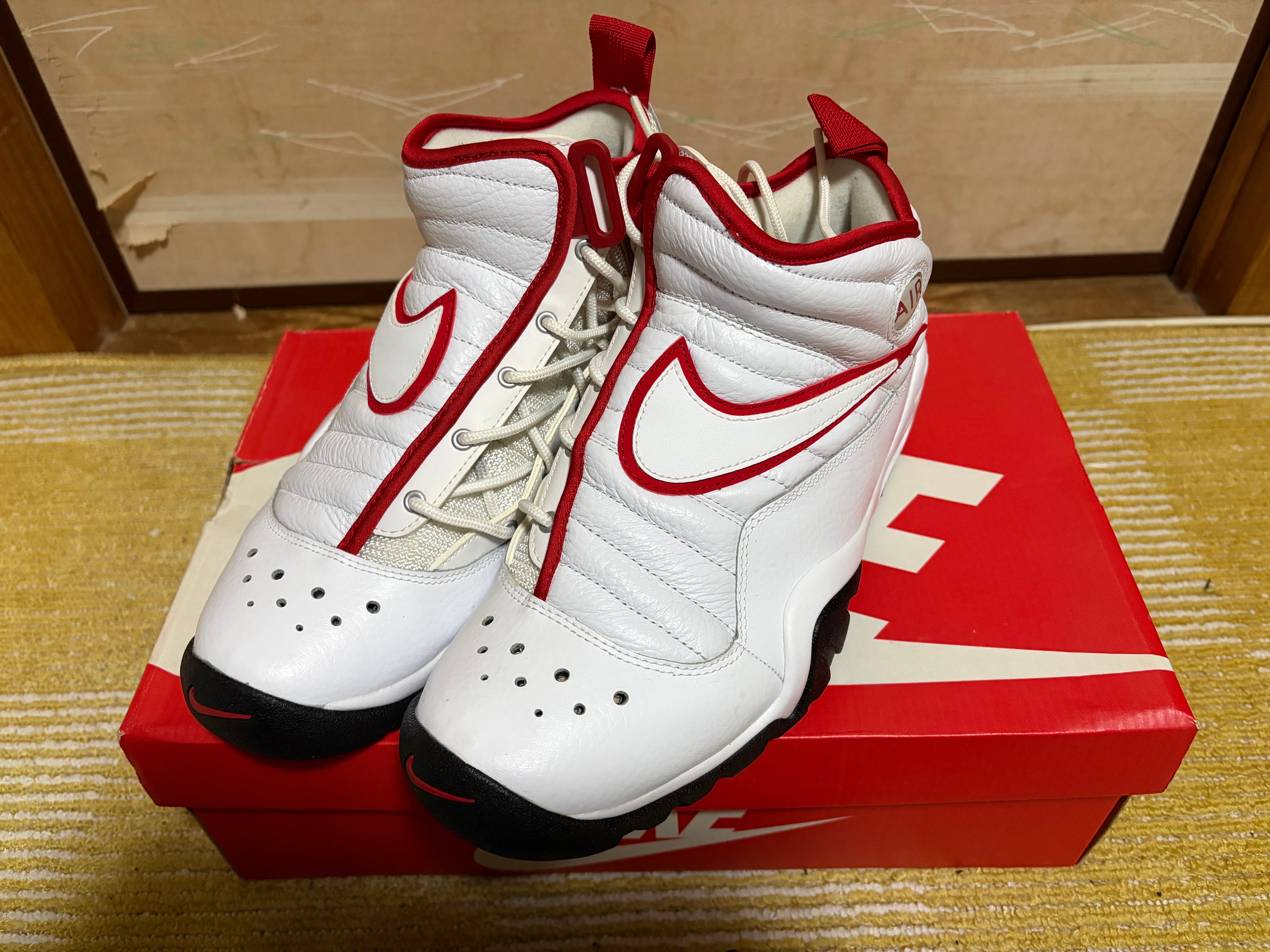 Nike Air Shake Ndestrukt "White/White Black Red"