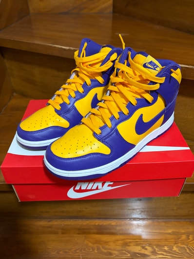 Nike Dunk High Retro "Lakers"