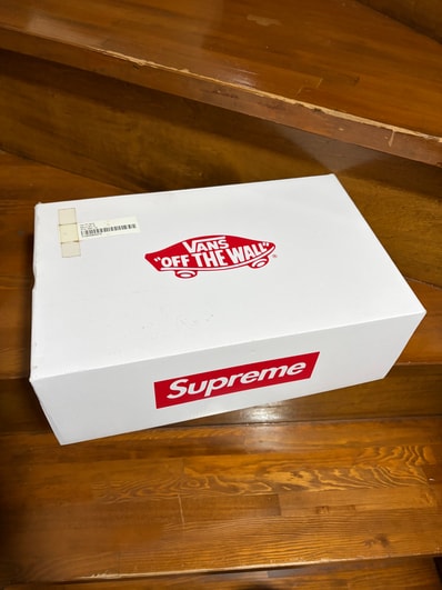 Supreme × Vans Fuck The World "Navy"