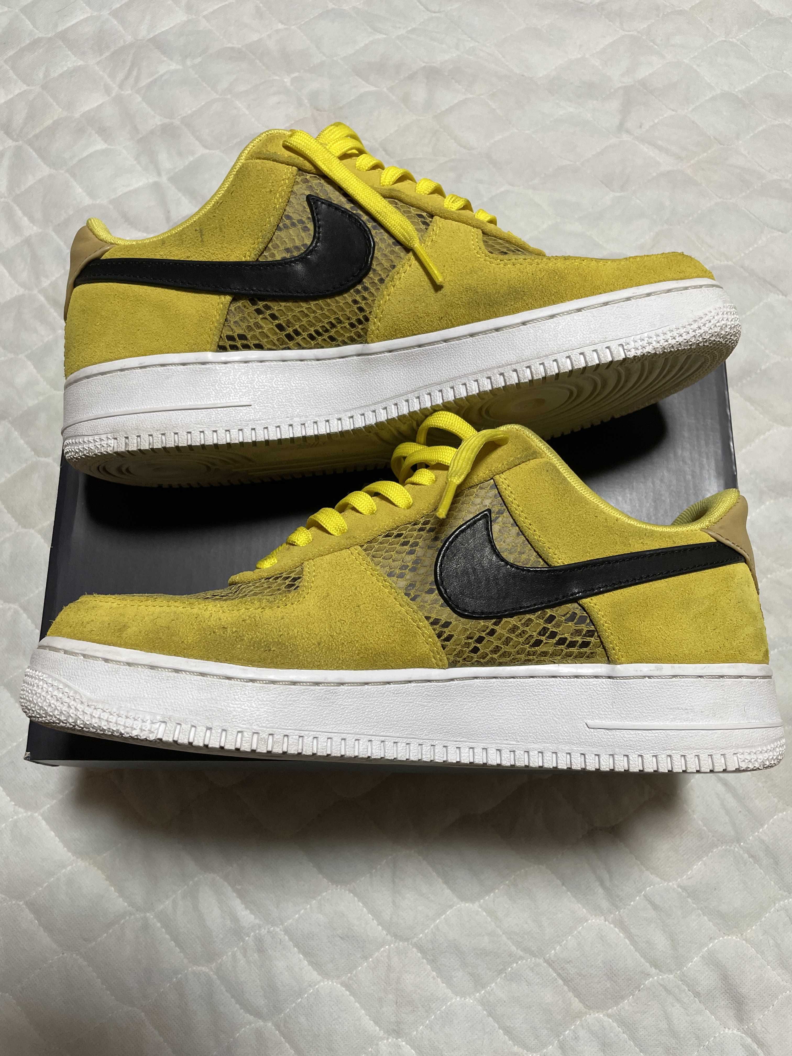 Nike Air Force 1 Low '07 "Snakeskin Yellow"