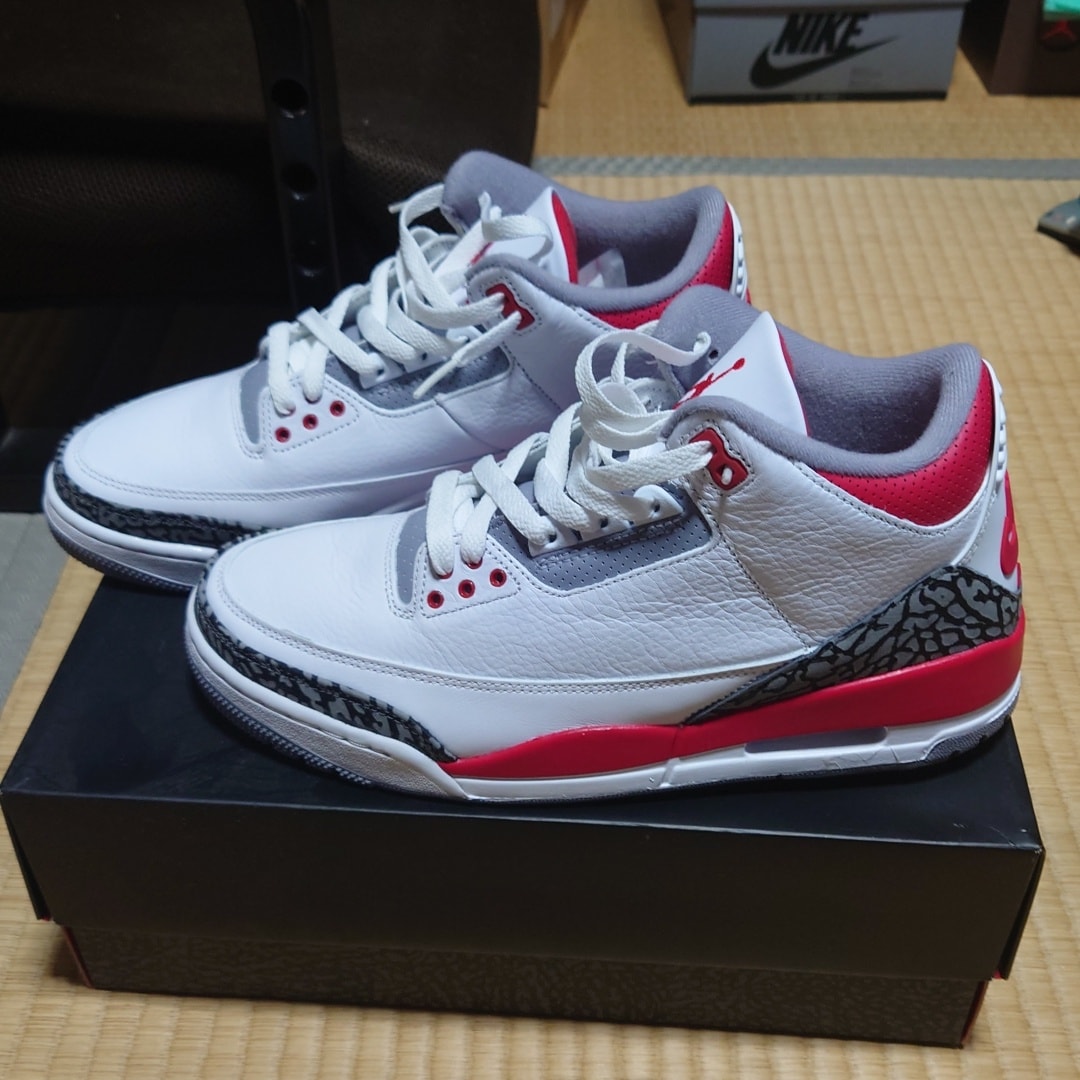 Nike Air Jordan 3 Retro OG "Fire Red" (2022)