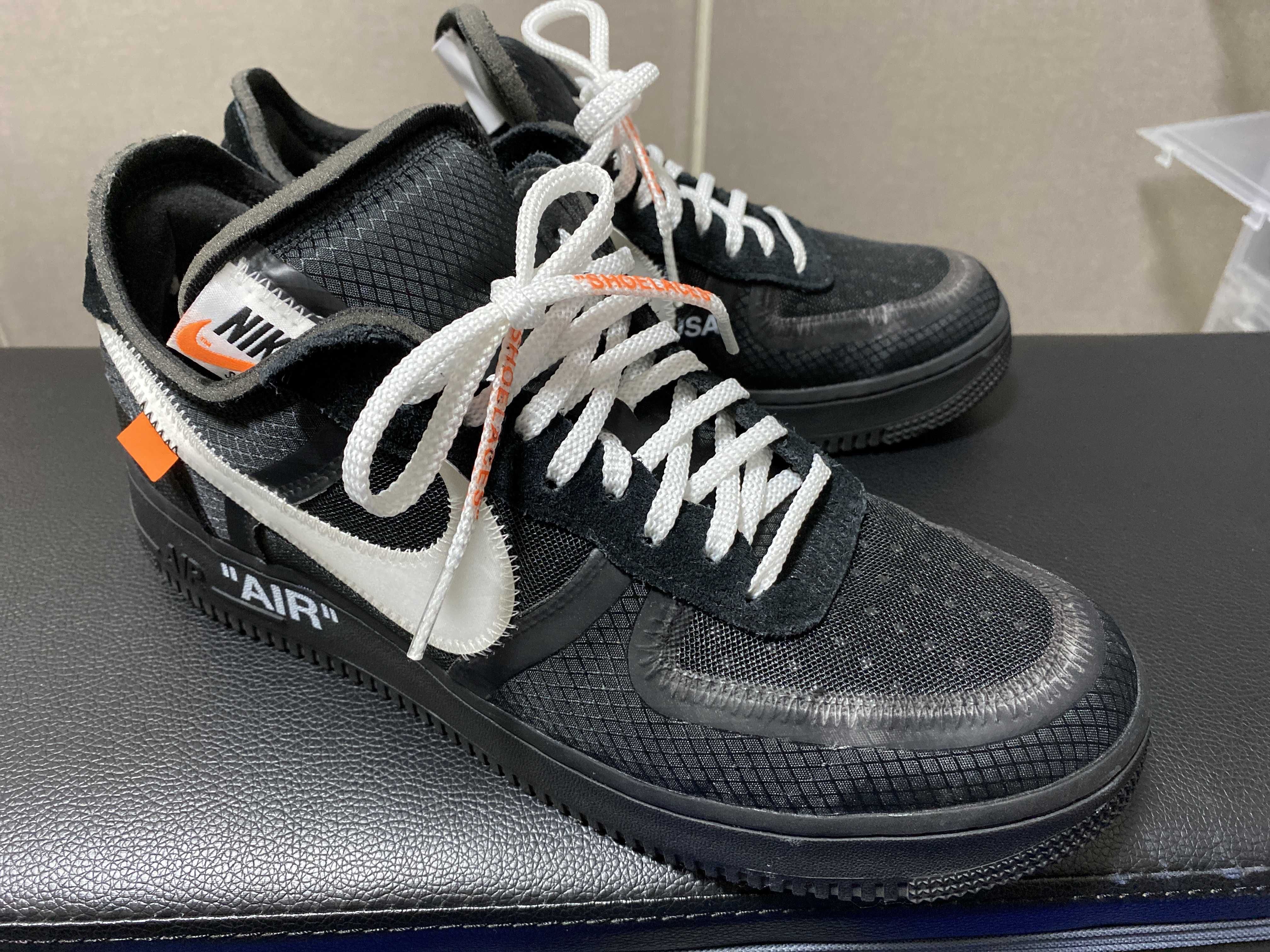 Off-White × Nike Air Force 1 Low "Black"