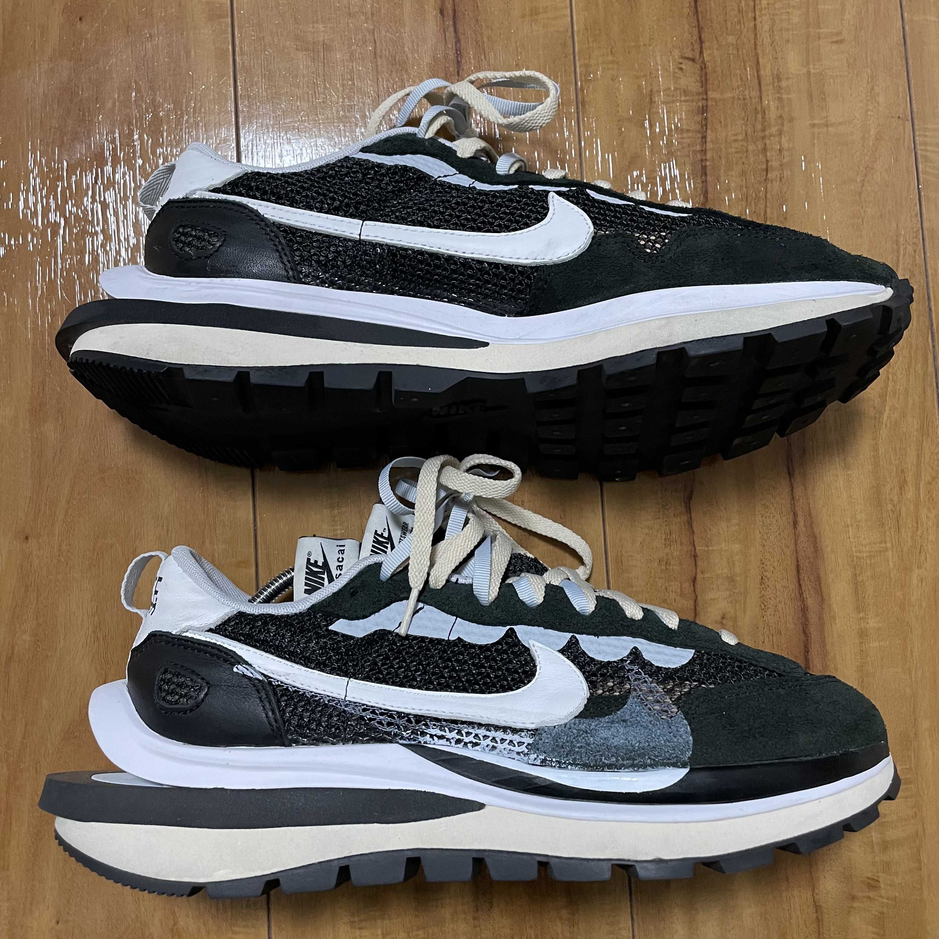sacai × Nike Vapor Waffle "Black and White"