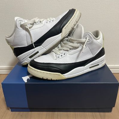 Fragment × Nike Air Jordan 3 "White/Black"