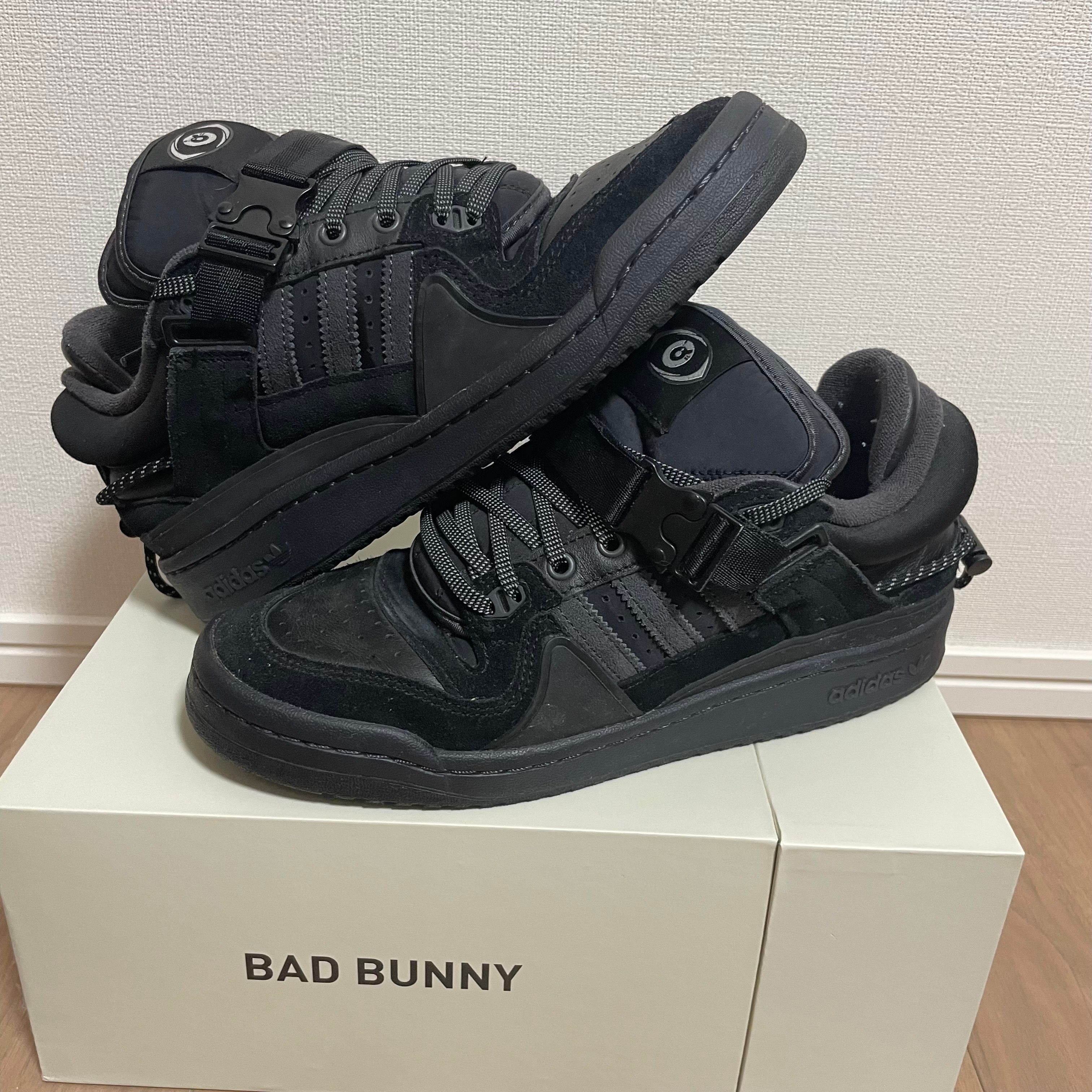 Bad Bunny × adidas Forum 84 Low "Core Black"