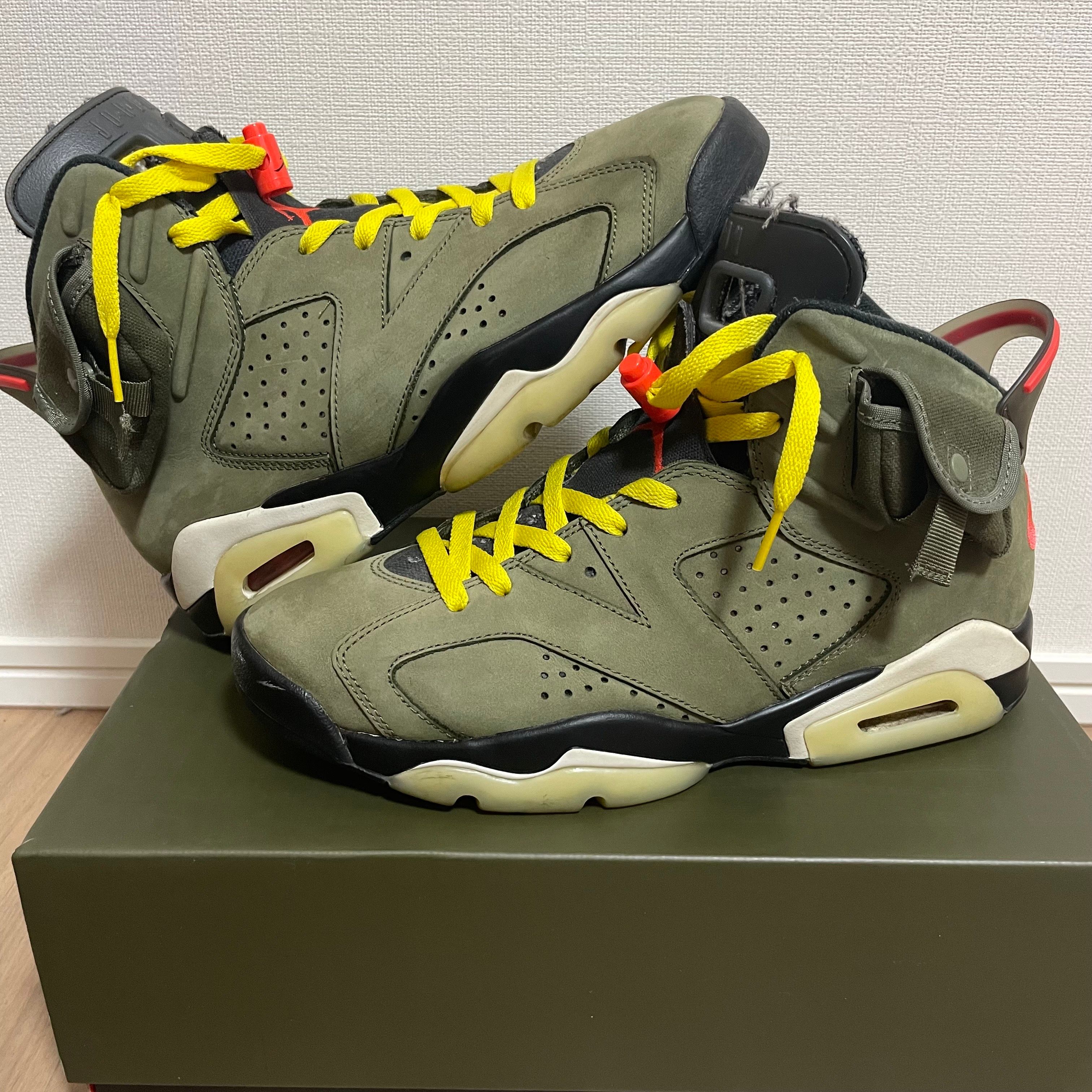 Travis Scott × Nike Air Jordan 6 Retro "Medium Olive"