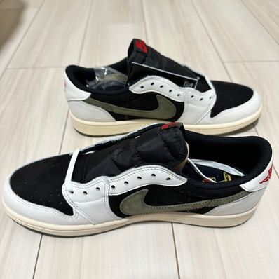 Travis Scott × Nike Women's Air Jordan 1 Low OG "Medium Olive"