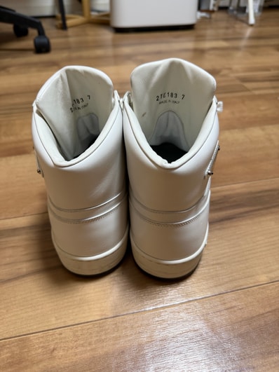 PRADA Leather Sneakers "White"