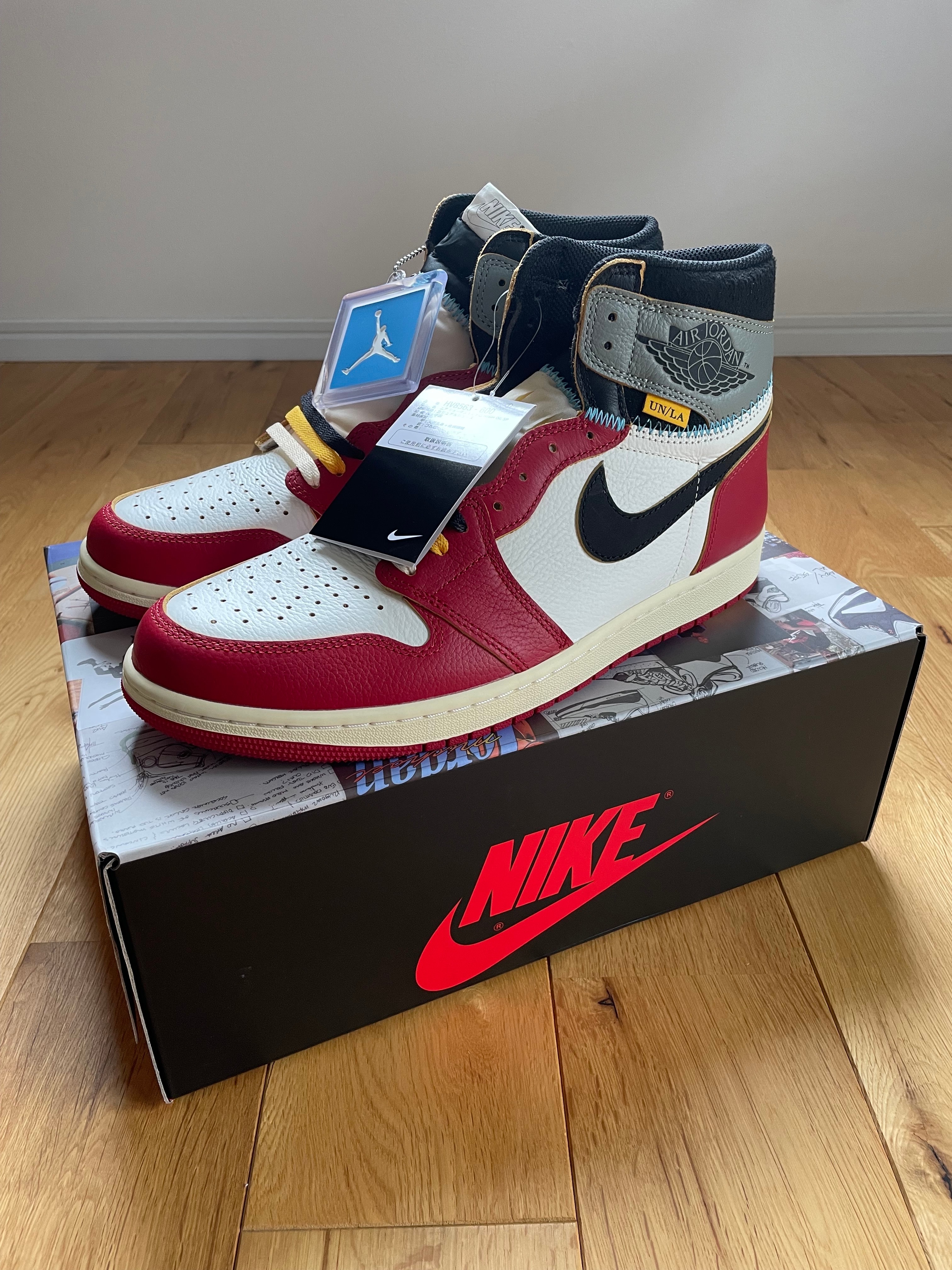 UNION × Nike Air Jordan 1 Retro High OG "Chicago/Shadow"