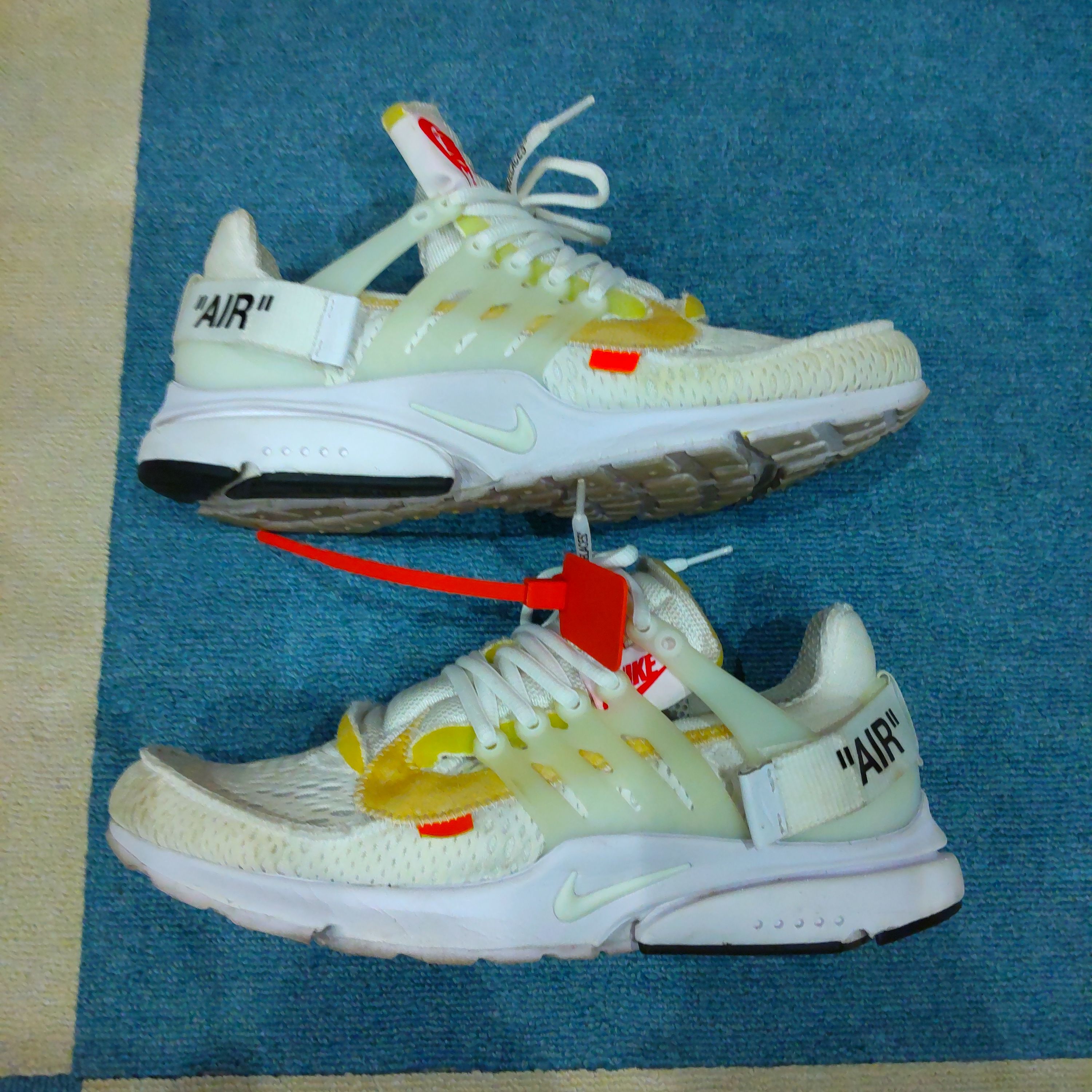 Off-White × Nike Air Presto "White/Black/Cone"