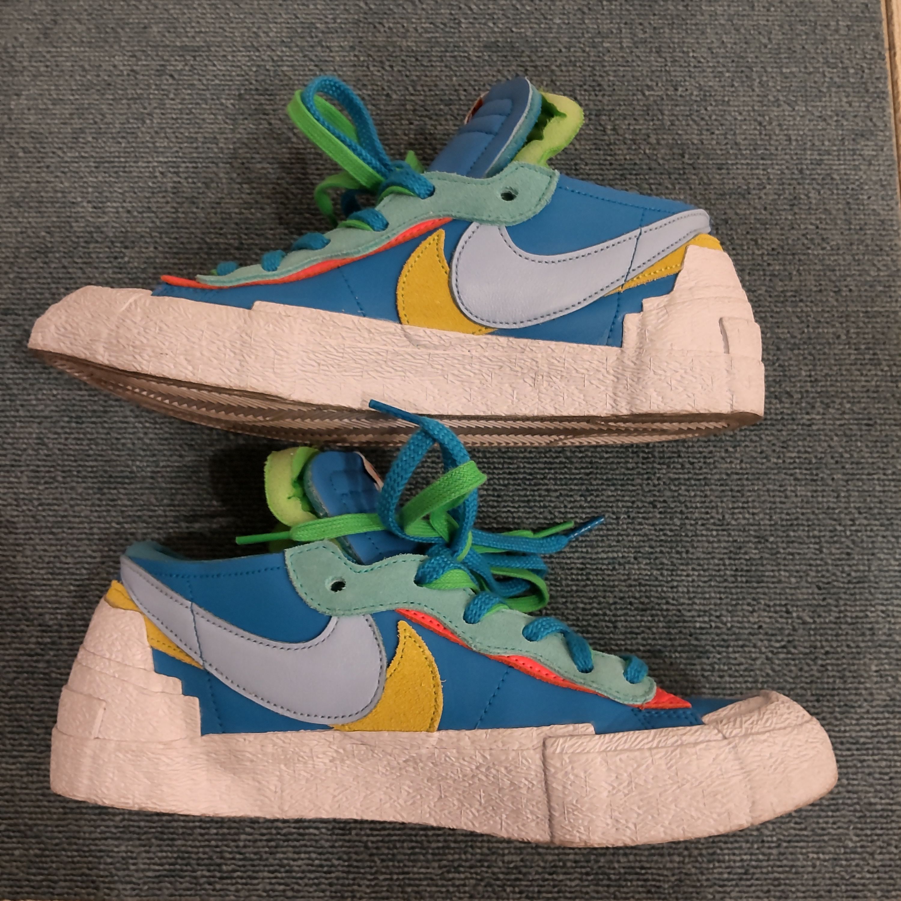 KAWS × sacai × Nike Blazer Low "Neptune Blue"