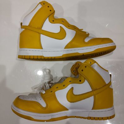 NIKE Women's DUNK HIGH "DARK SULFUR"