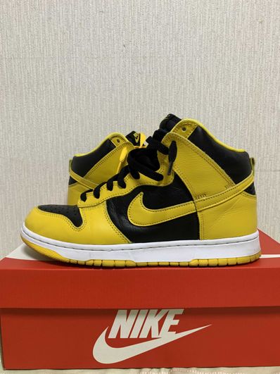 Nike Dunk High "Black/Varsity Maize"