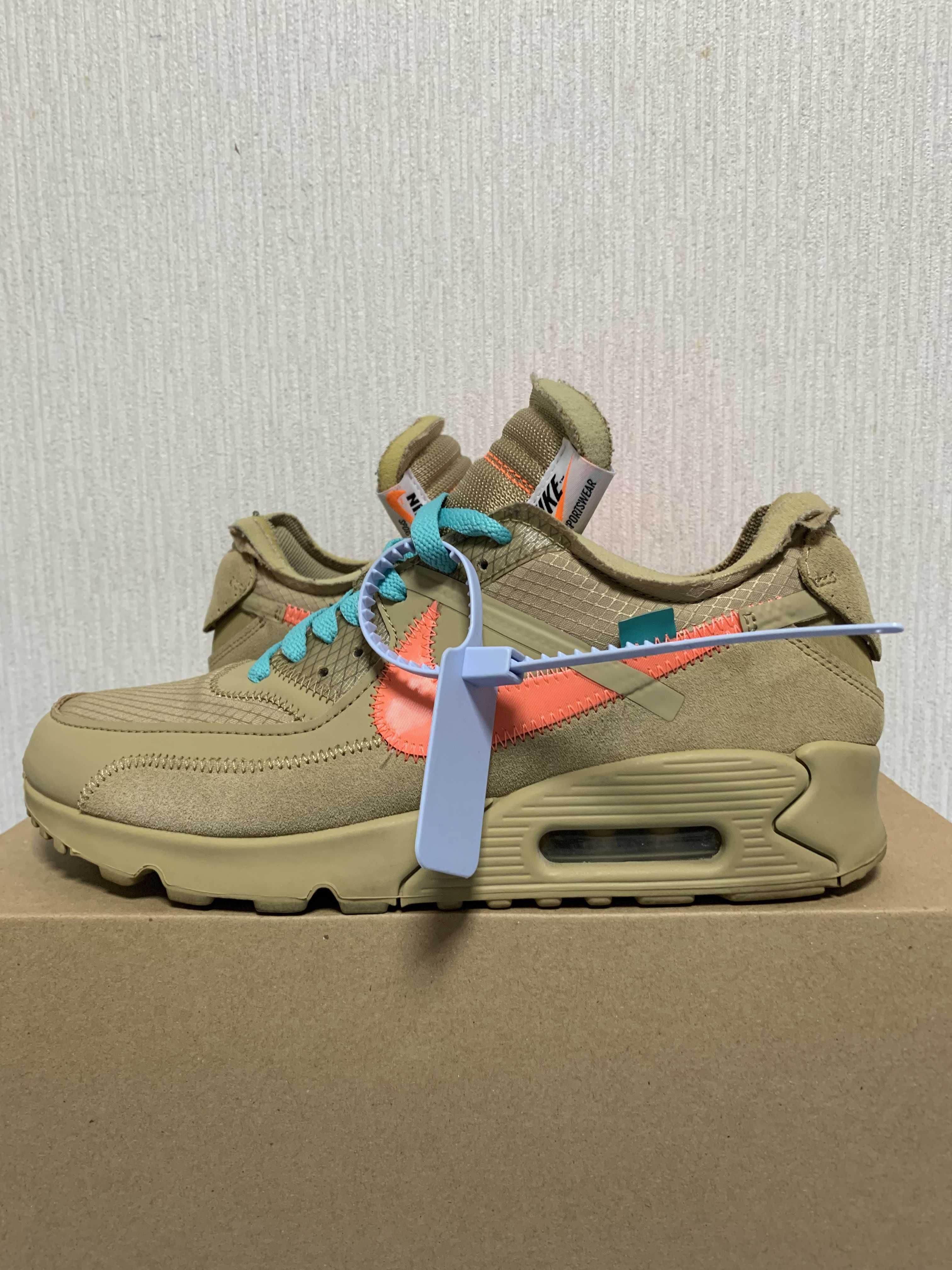 Off-White × Nike Air Max 90 "Desert Ore"