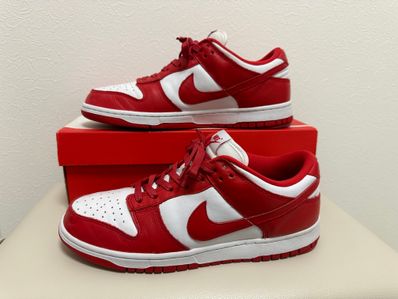 Nike Dunk Low SP "White and University Red"