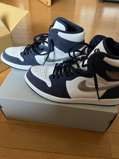 Nike Air Jordan 1 High OG CO.JP "White/Midnight Navy" (2020)(ブリーフケースなし)
