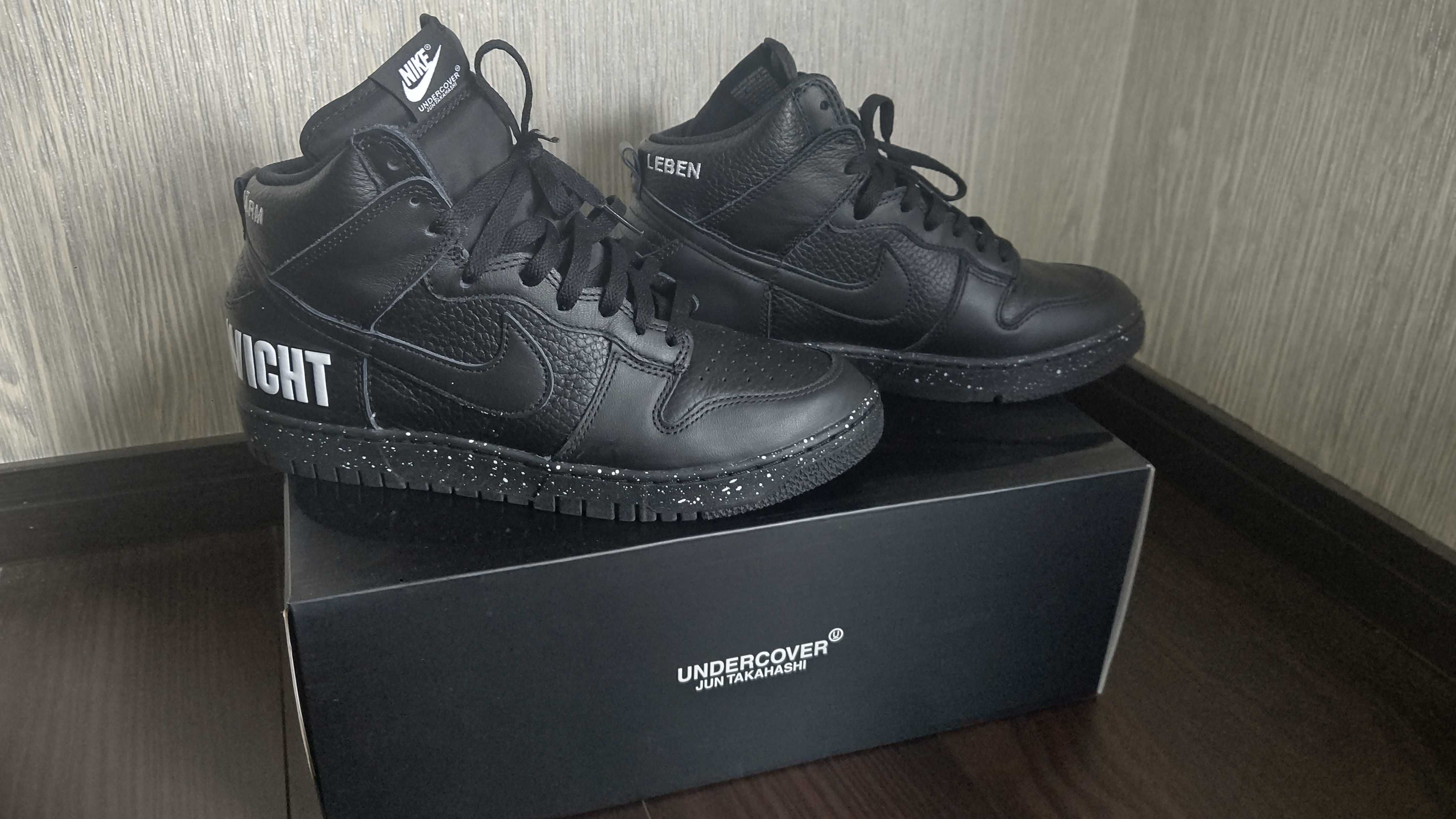 UNDERCOVER × Nike Dunk High Chaos "Black"