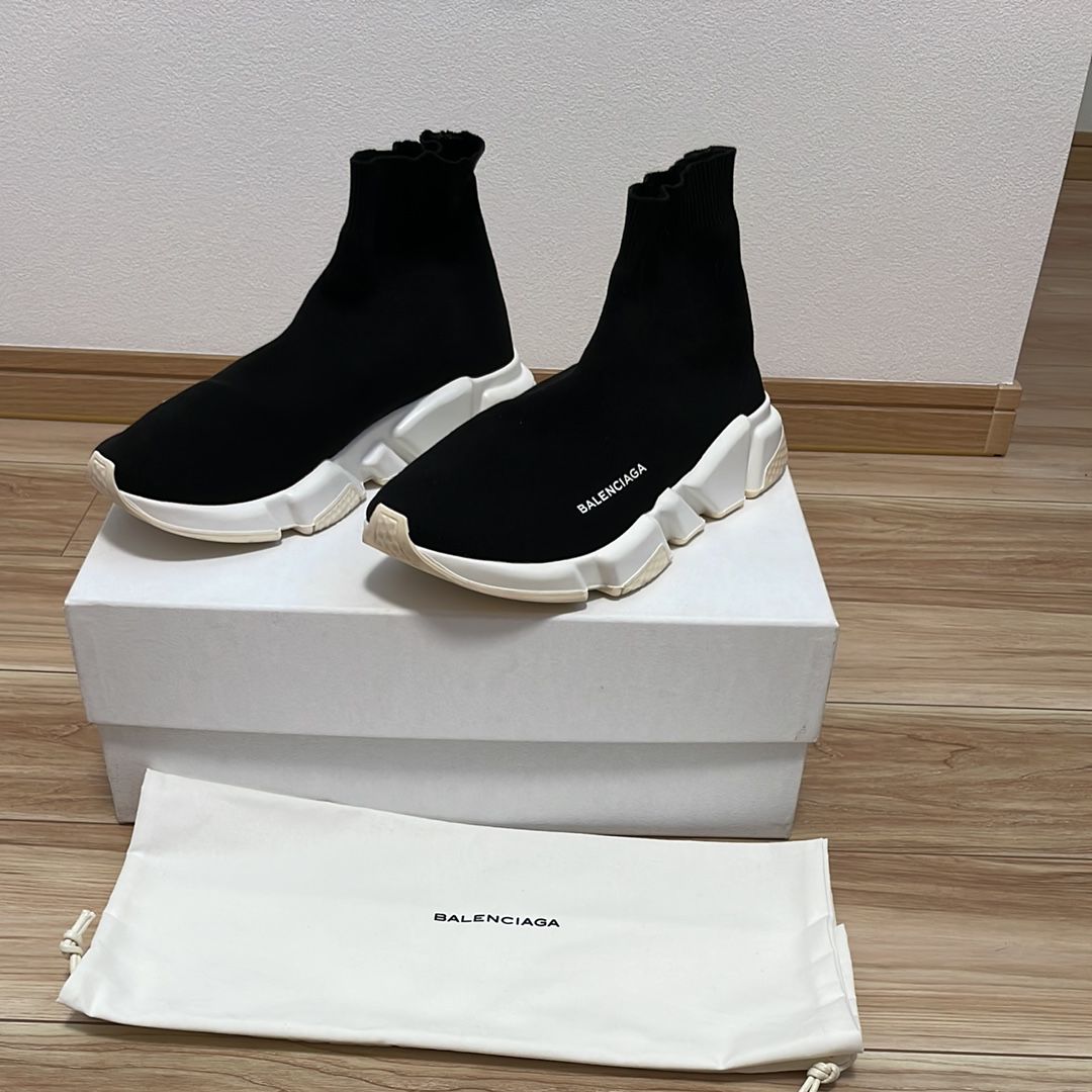 Balenciaga Speed Trainer "Black White" (2016)
