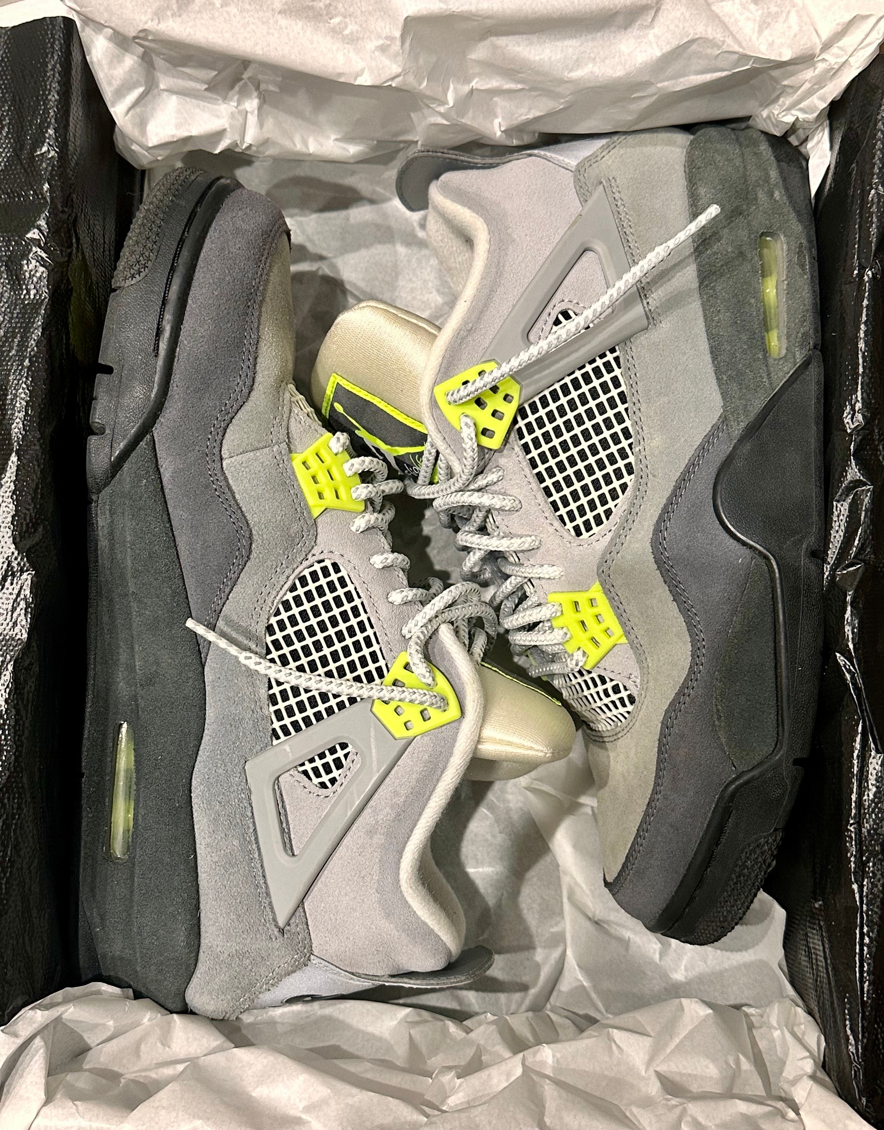 NIKE AIR JORDAN 4 RETRO LE "NEON"