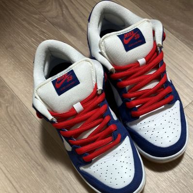 Nike SB Dunk Low "Los Angeles Dodgers/Deep Royal Blue"