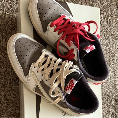 Travis Scott × Nike Air Jordan 1 Low OG SP "Reverse Mocha/Sail and Ridgerock"