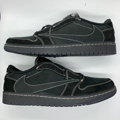 Travis Scott × Nike Air Jordan 1 Low OG SP "Black Phantom"