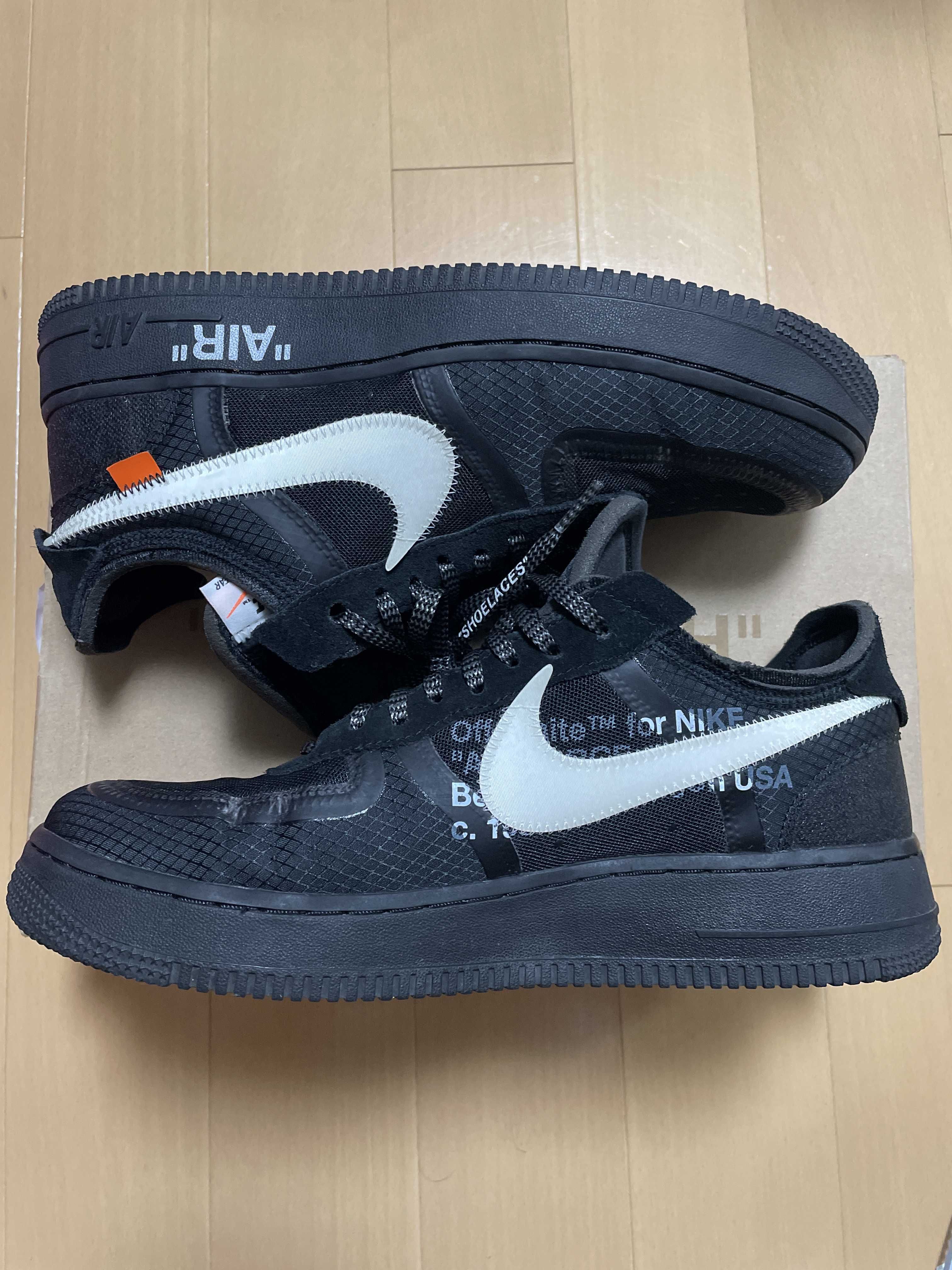 Off-White × Nike Air Force 1 Low "Black"