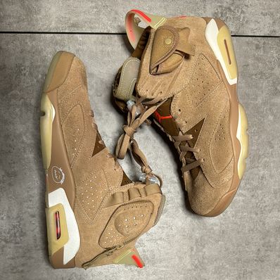 Travis Scott × Nike Air Jordan 6 "British Khaki"
