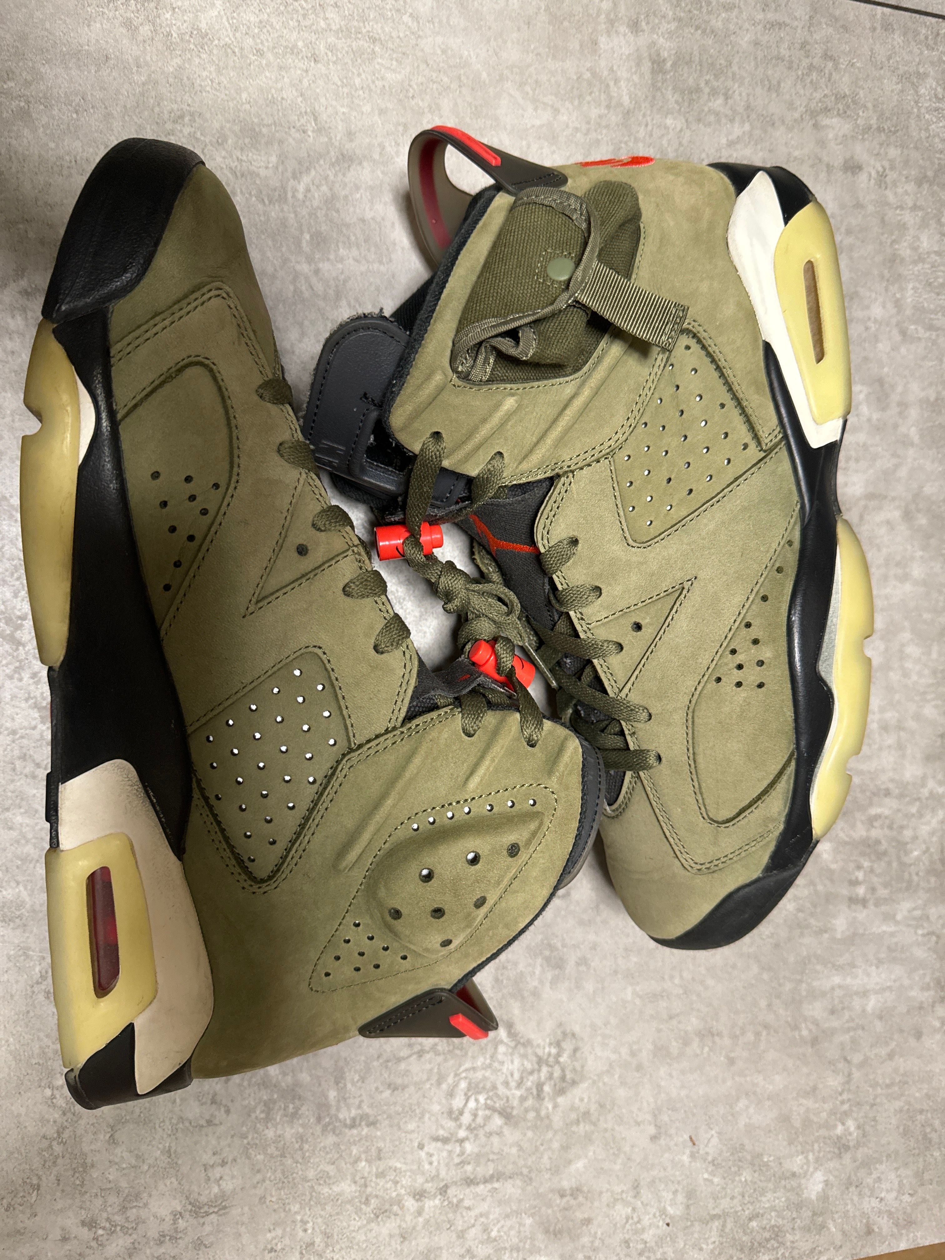 Travis Scott × Nike Air Jordan 6 Retro "Medium Olive"