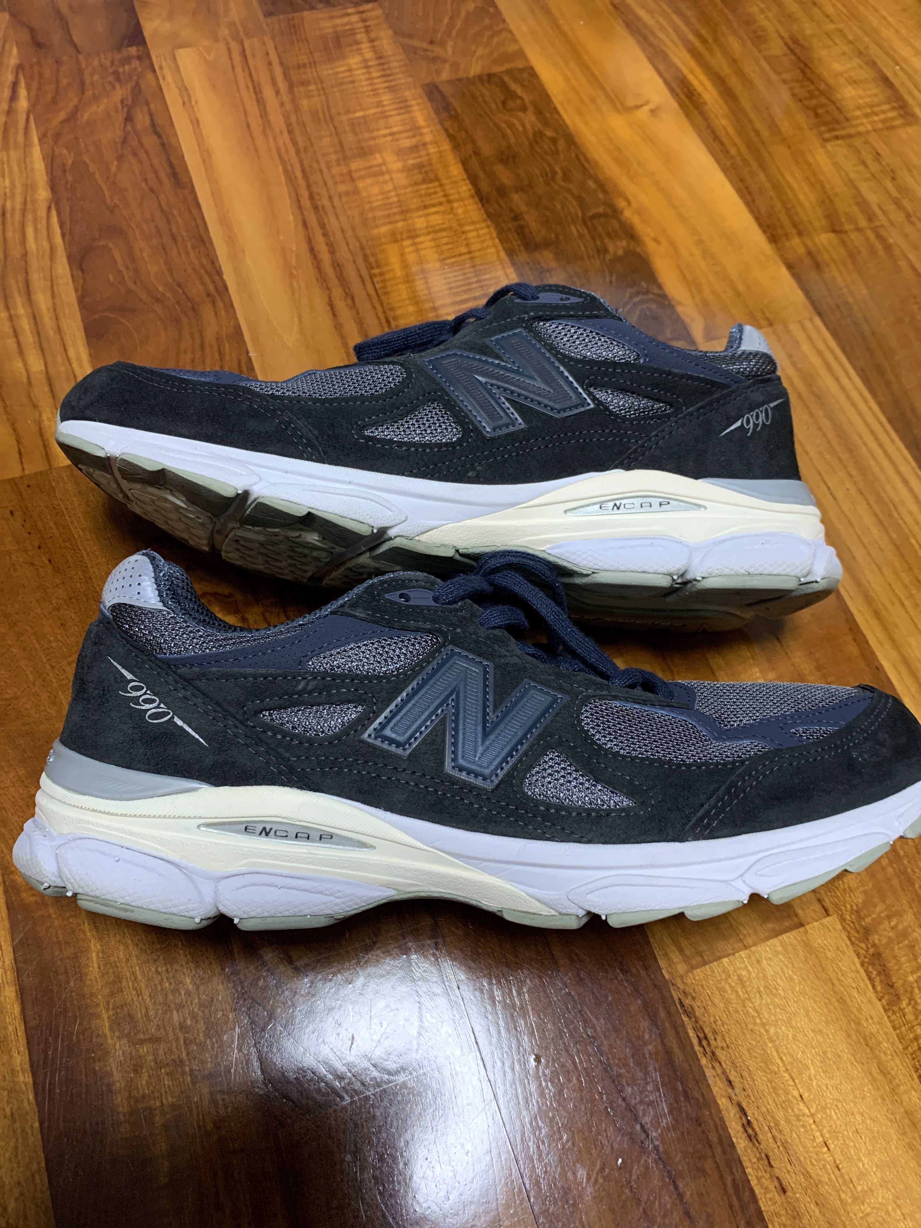 KITH Ronnie Fieg × New Balance 990V3 "Genesis/Navy"