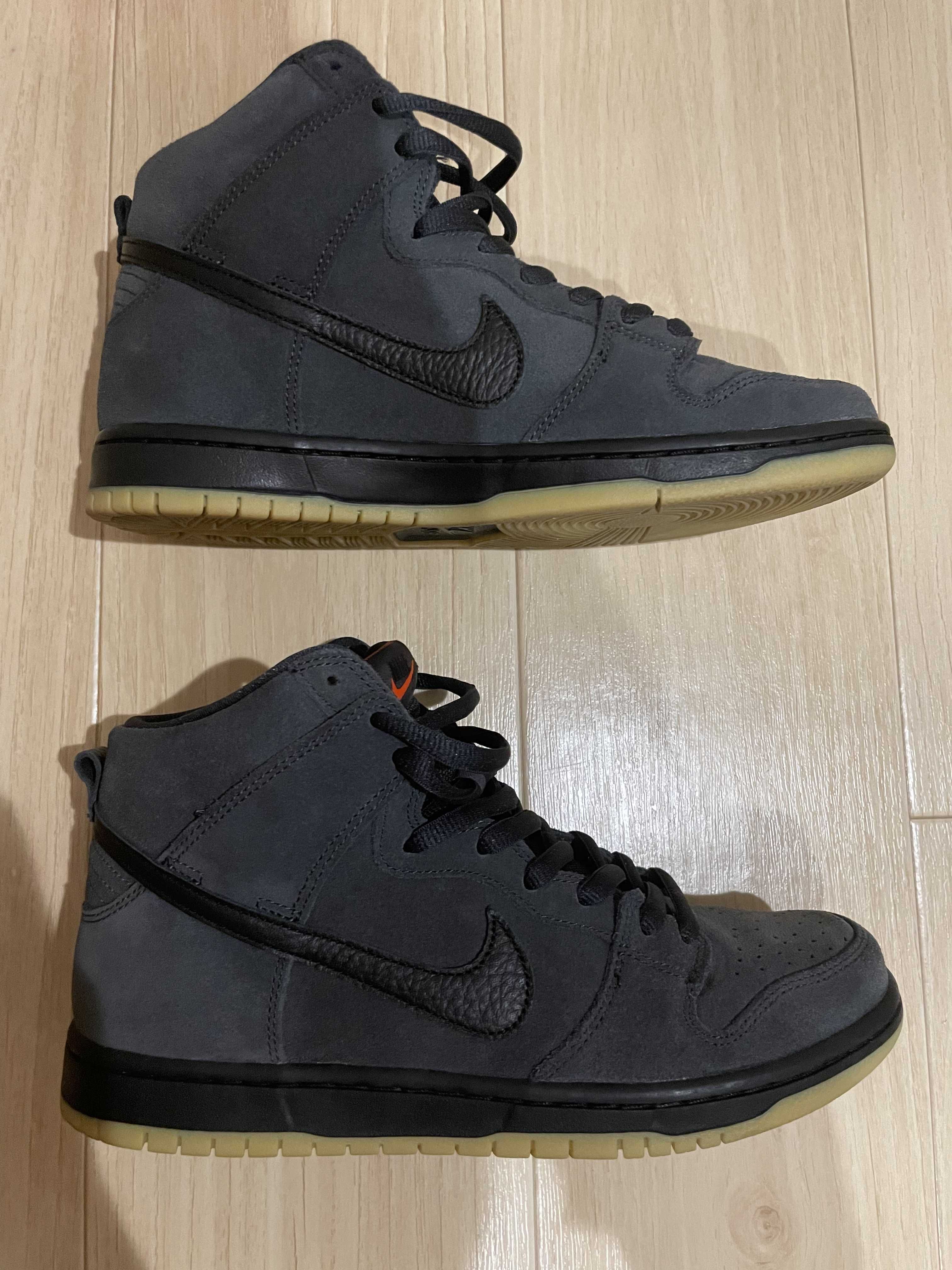 Nike SB Dunk High Orange Label "Dark Grey" 