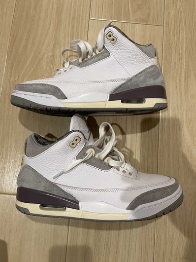 A Ma Maniere × Nike Women's Air Jordan 3 Retro SP "White/Medium Grey Violet Ore"