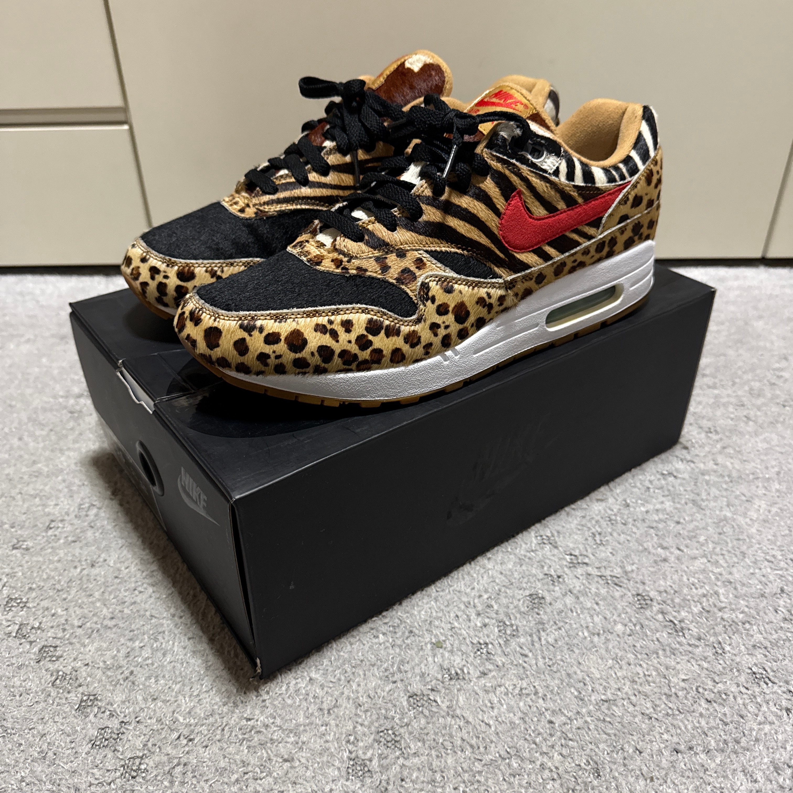 atmos × Nike Air Max 1 DLX "Animal Pack/Safari"
