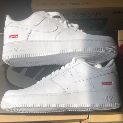 Supreme × Nike Air Force 1 Low "White"