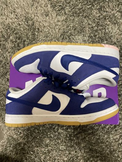 Nike SB Dunk Low "Los Angeles Dodgers/Deep Royal Blue"