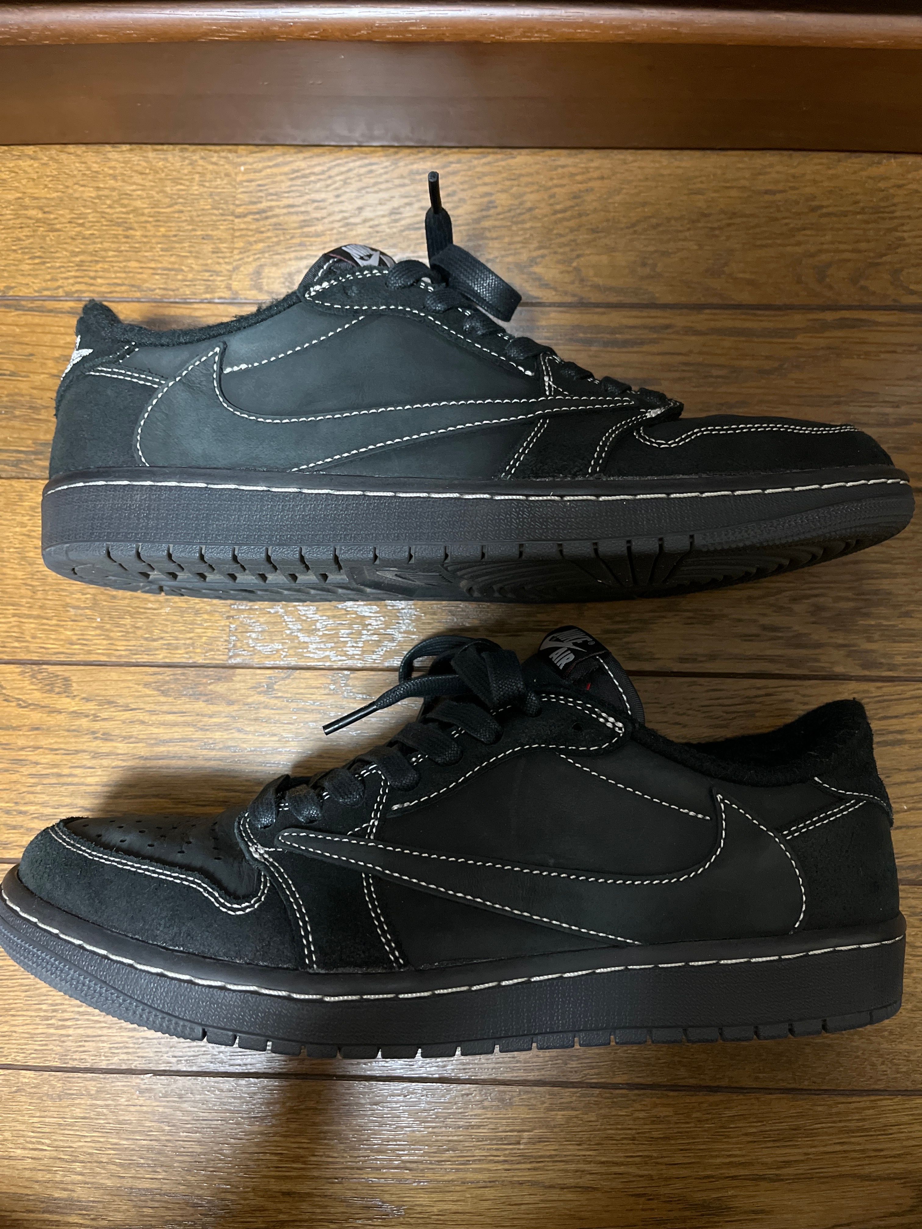 Travis Scott × Nike Air Jordan 1 Low OG SP "Black Phantom"