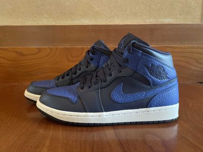 Air jordan 1 sales mid obsidian game royal