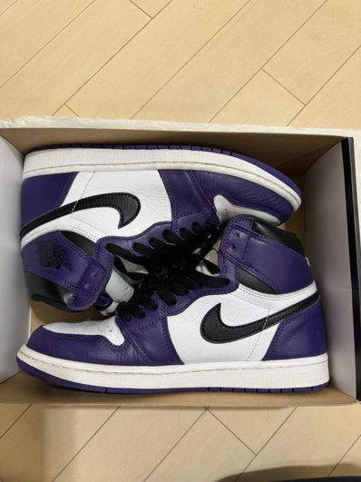 Nike Air Jordan 1 Retro High OG "Court Purple White/Black" (2020)